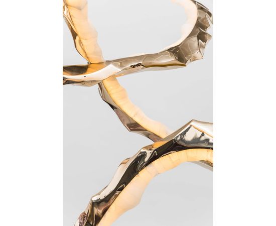 Подвесной светильник Markus Haase Bronze and Onyx Circlet Chandelier, фото 6