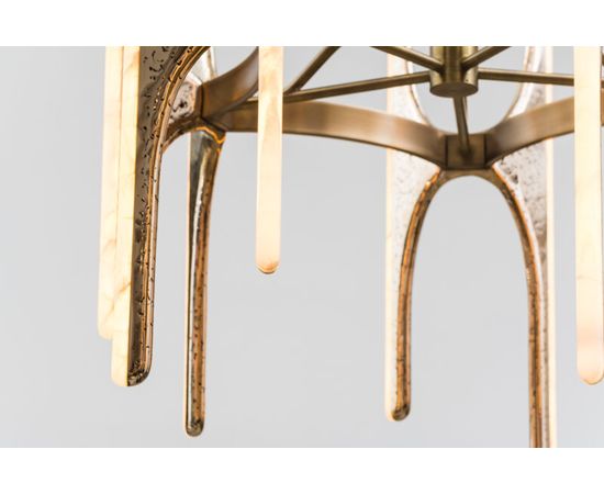 Люстра Markus Haase Wormed Bronze 5-arm Chandelier, фото 8