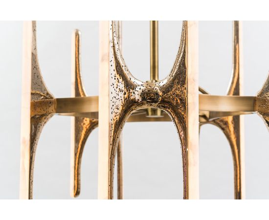 Люстра Markus Haase Wormed Bronze 5-arm Chandelier, фото 3