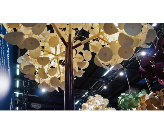 Напольный светильник Green Furniture Concept Leaf Lamp Metal Tree M w Table, фото 3