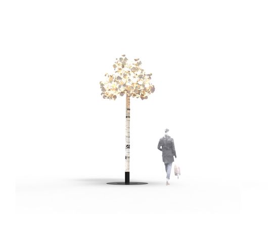 Напольный светильник Green Furniture Concept Leaf Lamp Tree S, фото 2