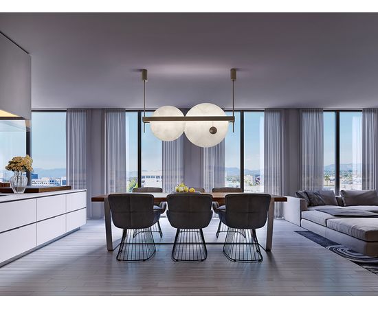 Подвесной светильник Patrizia Volpato LUNA NUOVA 7500/S, фото 3