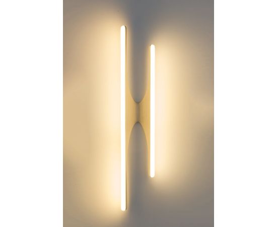 Настенный светильник Markus Haase Carved Wood and Onyx Sculptural Sconce, фото 3