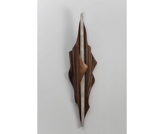 Настенный светильник Markus Haase Black Walnut Single Wrapped Sconce, фото 4