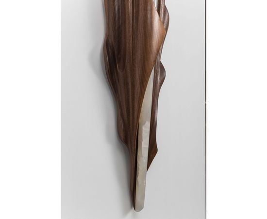 Настенный светильник Markus Haase Black Walnut Single Wrapped Sconce, фото 2