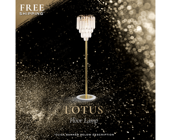 Торшер Castro Lighting Lotus Lotus Floor Lamp, фото 3