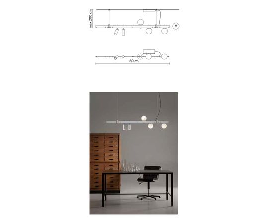 Подвесной светильник Karman Stant SE264 DD INT, фото 4