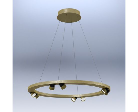 Подвесной светильник Martinelli Luce 2004/SL/I/S circular slim, фото 1