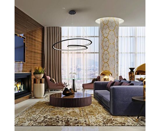 Подвесной светильник SCHULLER Looping Ø60, фото 4