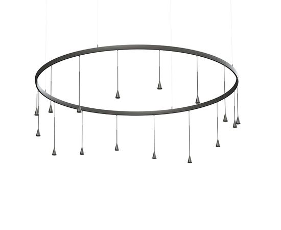 Подвесной светильник BOVER Skybell Circle S/12L/40, фото 6