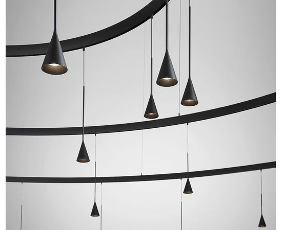 Подвесной светильник BOVER Skybell Circle S/12L/40, фото 4