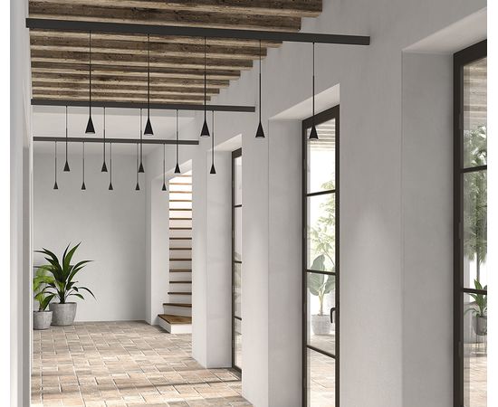 Подвесной светильник BOVER Skybell Linear S/5L/20, фото 4