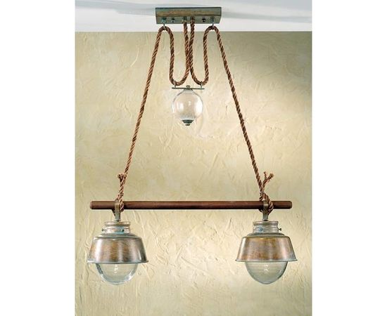 Подвесной светильник Lustrarte Nautica Amarras Mod.202, фото 4