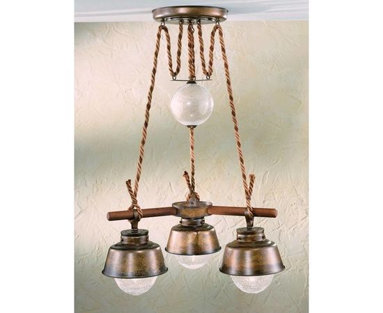 Подвесной светильник Lustrarte Nautica Amarras Mod.202, фото 3