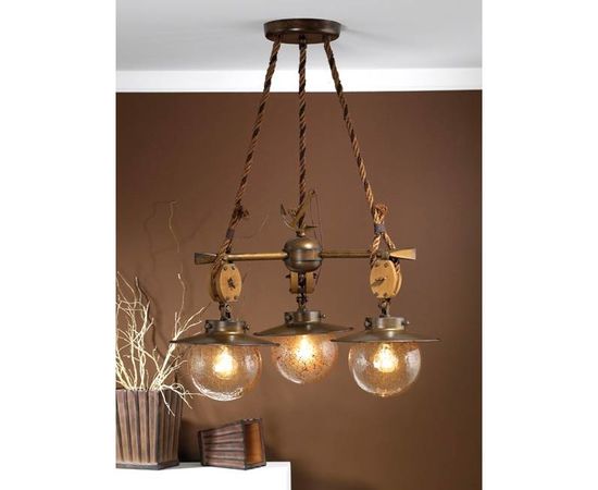 Подвесной светильник Lustrarte Nautica Cadernal Mod.289, фото 5