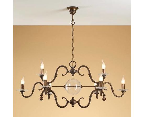 Подвесной светильник Lustrarte Classico Etrusca Mod.362_8L, фото 1