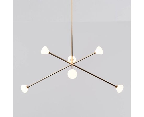 Подвесной светильник Roll &amp; Hill Nova Chandelier - 6 Lights, фото 1