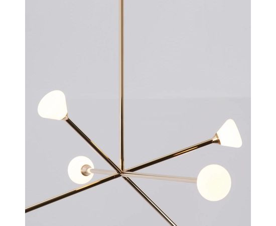 Подвесной светильник Roll &amp; Hill Nova Chandelier - 6 Lights, фото 4