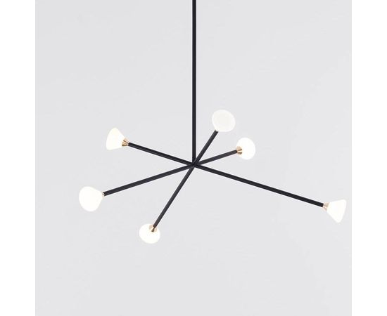 Подвесной светильник Roll &amp; Hill Nova Chandelier - 6 Lights, фото 3