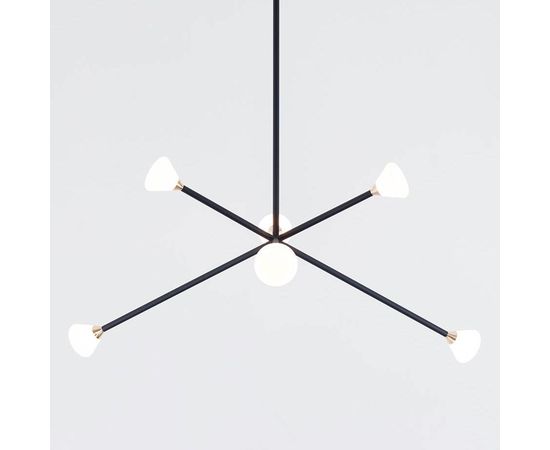 Подвесной светильник Roll &amp; Hill Nova Chandelier - 6 Lights, фото 2