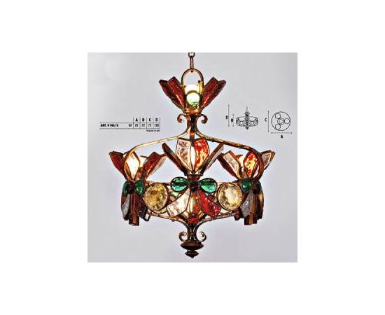 Подвесной светильник  Longobard TOKYO 1146/6 5F, фото 1