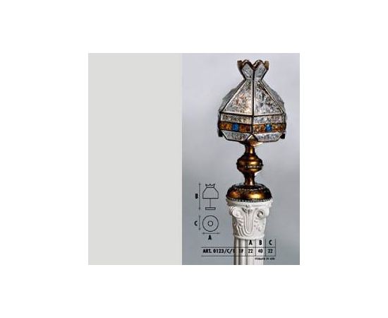 Настольный светильник  Longobard 0123/С/1 1F, фото 1