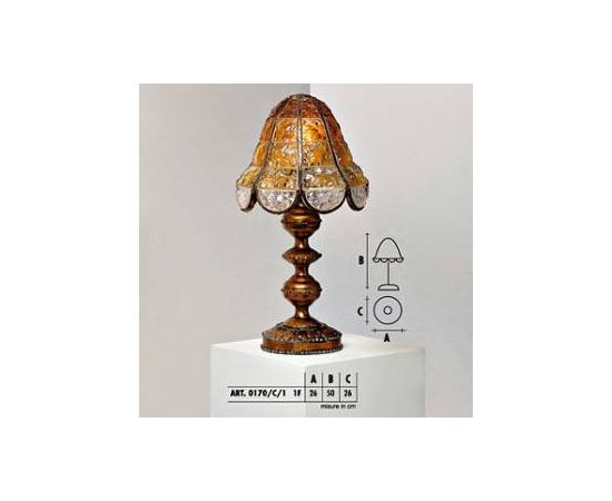 Настольный светильник  Longobard 0170/C/1 1F, фото 1