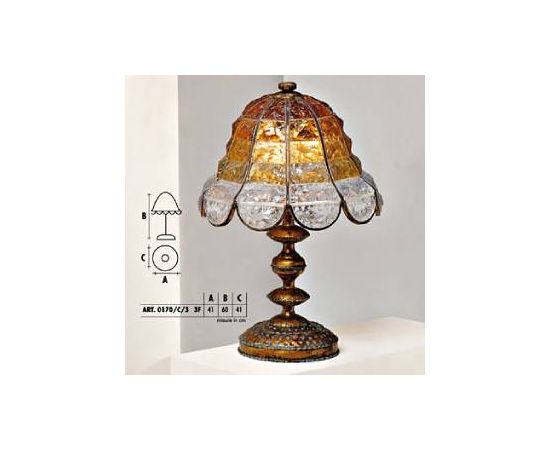 Настольный светильник  Longobard 0170/C/1 1F, фото 2