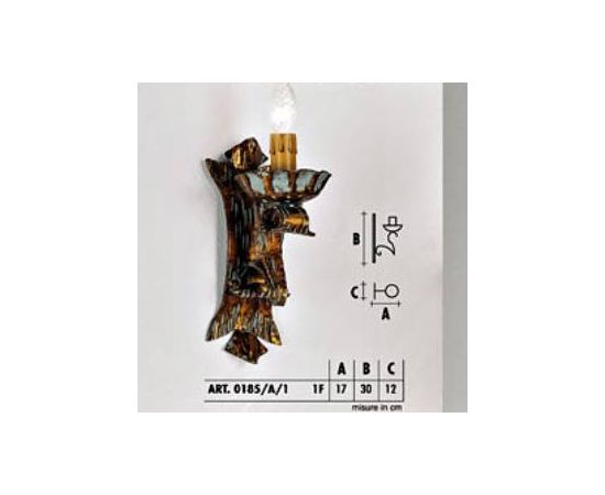 Настенный светильник  Longobard GRANADA 0185/A/1 1F, фото 1