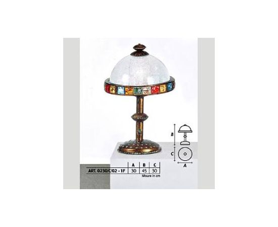 Настольный светильник  Longobard 0230/С/01 1F, фото 2