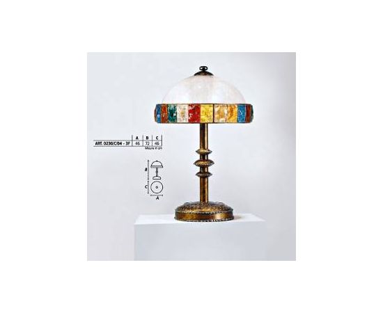 Настольный светильник  Longobard 0230/С/04 3F, фото 1