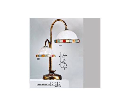 Настольный светильник  Longobard 0230/С/05 2F, фото 1