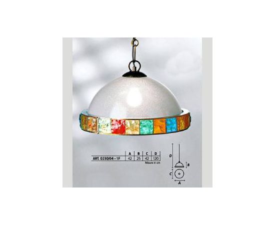 Подвесной светильник  Longobard 0230/01 1F, фото 3