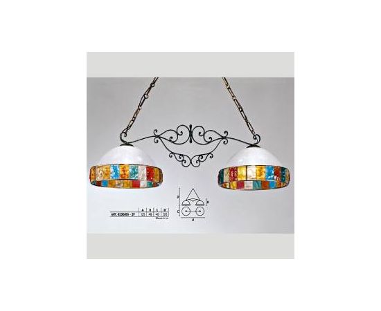 Подвесной светильник  Longobard 0230/06 2F, фото 1