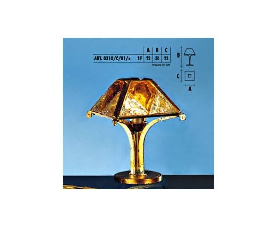 Настольный светильник  Longobard ERREBI 0310/С/01/x 1F, фото 1