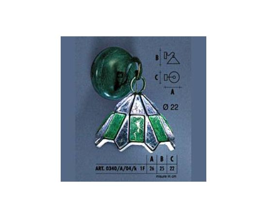 Настенный светильник  Longobard ERREBI 0340/A/04/k 1F, фото 1