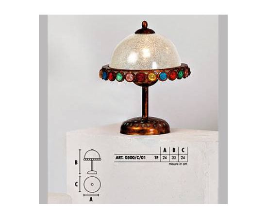 Настольный светильник  Longobard 0500/С/01 1F, фото 1