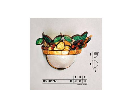 Настенный светильник  Longobard 1009/A/1 2F, фото 1