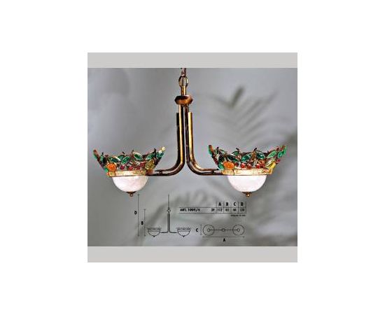 Подвесной светильник  Longobard 1009/4 2F, фото 1