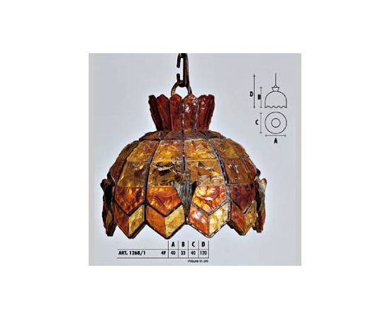 Подвесной светильник  Longobard 1234 0472/1 1F, фото 2