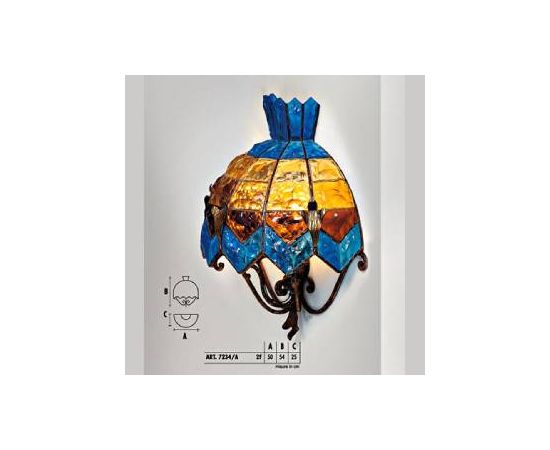 Настенный светильник  Longobard 1234 7240/A 1F, фото 2