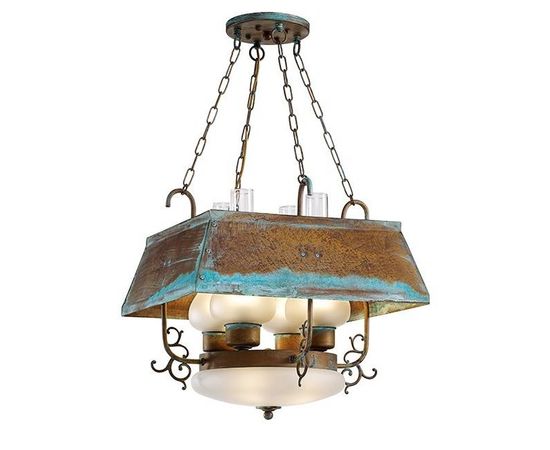 Подвесной светильник Lustrarte Rustico Old Farmhouse Mod.240, фото 2