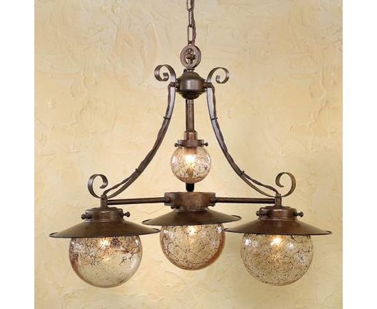 Подвесной светильник Lustrarte Rustico Aranha Mod.242, фото 4