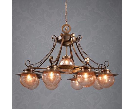 Подвесной светильник Lustrarte Rustico Aranha Mod.242, фото 2