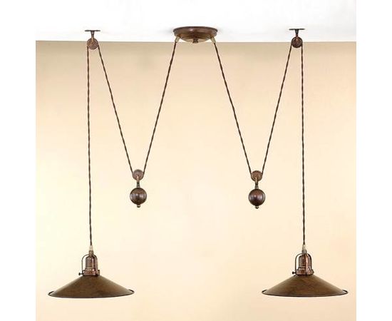 Подвесной светильник Lustrarte Rustico D&#039;Avo Mod.507_1, фото 2