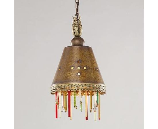 Подвесной светильник Lustrarte Rustico Crochet Mod.510, фото 1