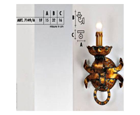 Настенный светильник  Longobard GRANADA 7149/A 1F, фото 1