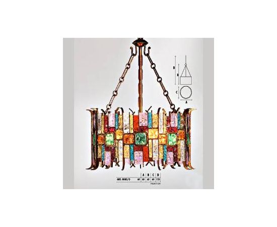 Подвесной светильник  Longobard DALY 0083/1 1F, фото 3