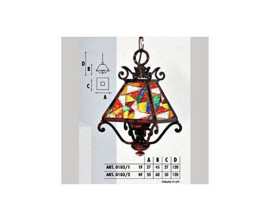 Подвесной светильник  Longobard DALY 0103/1 1F, фото 1