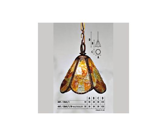 Подвесной светильник  Longobard DALY 1264/1 1F, фото 1